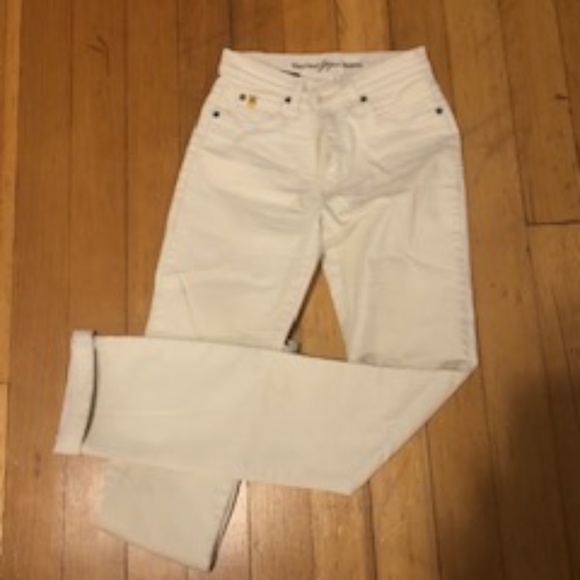 White Yoga Jeans - Picture 1 of 1